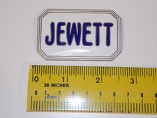 Rare 1924-1926 Jewett Radiator Emblem Automotive Car Hood Badge Nameplate Logo Rare 1924-1926 Jewett Radiator Emblem Automotive Car Hood Badge Nameplate Logo