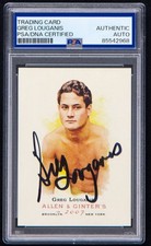 Greg Louganis Signed 2007 Topps Allen & Ginter Card #197 (PSA) Olympic Diver