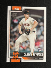 2026 Topps Series 1 (RC) Carson Seymour #112 San Francisco Giants
