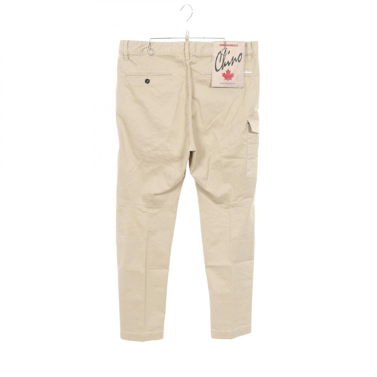 DSQUARED2 セクシーカーゴパンツ DSQUARED2】SEXY CARGO PANTS カーゴパンツ ベージュ SS24 (D SQUARED2