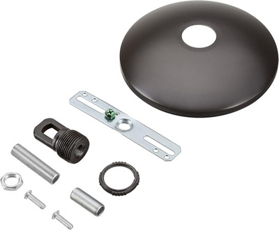 21511-11, Contemporary Chandelier & Light Fixture Canopy Kit W/Collar Loop, Oil