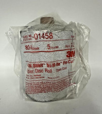 3M Stikit Paper Disc Disc Roll 5 inches, 80-A Grade, 125 Discs (01458)