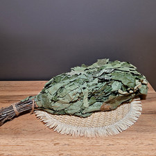 Set of 2 oak sauna brooms Whisk Broom Venik accessories / Spa Ecoproduct