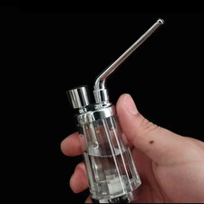 Mini Small Portable Water Bong Herb Smoking Pipe Tobacco Smoke Hookah Shisha Kit