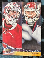 2017-18 Upper Deck UD Canvas Checklist #C90 Carey Price / Sergei Bobrovsky