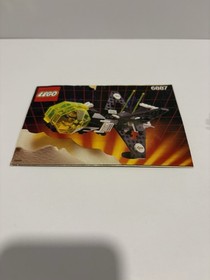 Lego 6887  Allied Avenger & 1479 2-Pilot Craft, Blacktron Complete Instructions