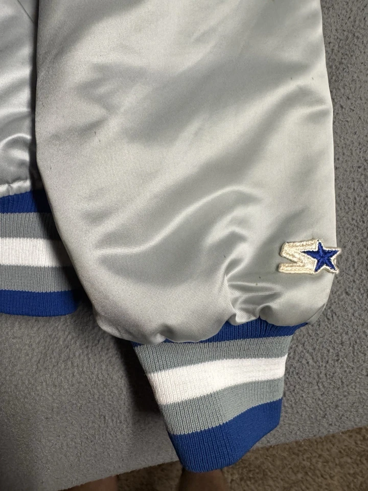 Vintage 1980’s Detroit Lions Starter Jacket XL See Photos - Image 3 of 4