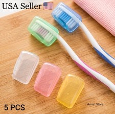 5Pcs/set Toothbrush Headgear Colorful Portable Tooth brush Cover Tooth Brush New