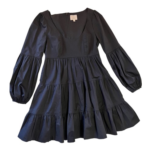 Cinq à Sept Rose Tiered Ruffle Mini Dress Size 6 - Picture 9 of 10