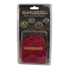 Gloomhaven: Metal Coin Upgrade Board Game Accessory Cephalofair Games - New