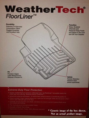 Weathertech Digitalfit Black Floorliners For 2016 2019 Kia Sorento