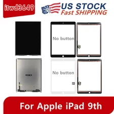 For iPad 9 9th Gen LCD Display / Touch Screen Replace 10.2 A2602 A2603 A2604 LOT