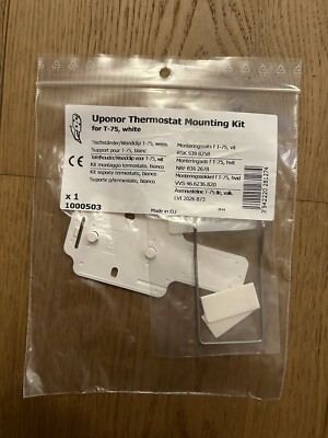 Uponor Tischständer Wandclip Montageset Befestigung weiss für T-75 1000503