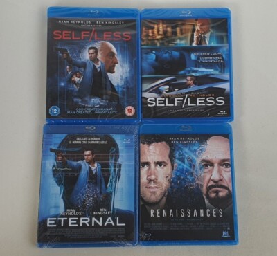 SELF / LESS - 4 × BLU RAY NEU - RYAN REYNOLDS
