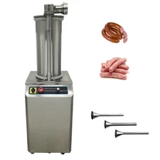 15L 110V Hydraulic Automatic Sausage Filling Machine Sausage Stuffer Filler