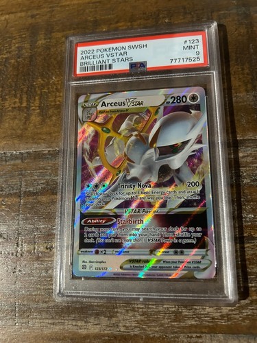 Arceus VSTAR graded PSA 9 for sale on eBay