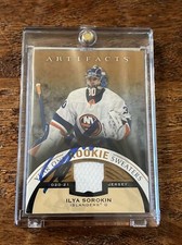 Ilya Sorokin IP Signed UD Year One Rookie Sweaters Card Psa Dna Coa Islanders
