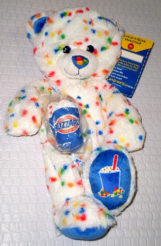 Teddy DQ Blizzard Dairy Queen 