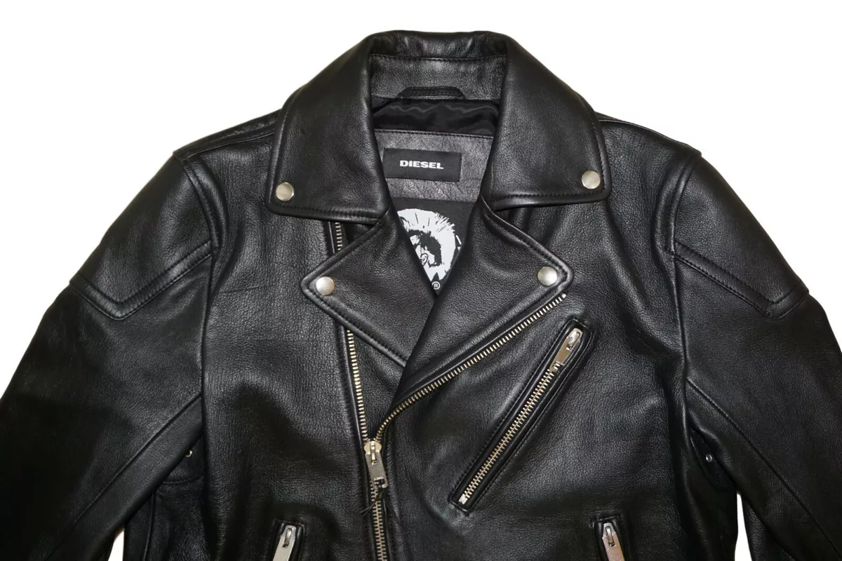 Diesel leather cheap jacket australia