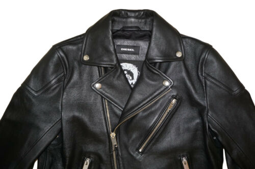 VESTE CUIR DIESEL L-KRAMPIS TAILLE XL 100 % AUTHENTIQUE - Photo 2 sur 6