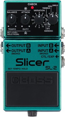 Boss SL-2 Slicer Audio Pattern Processor Pedal  W/Box