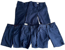 French Toast Amazon Boys School Uniform Shorts Navy Blue Size 8 Lot of 5