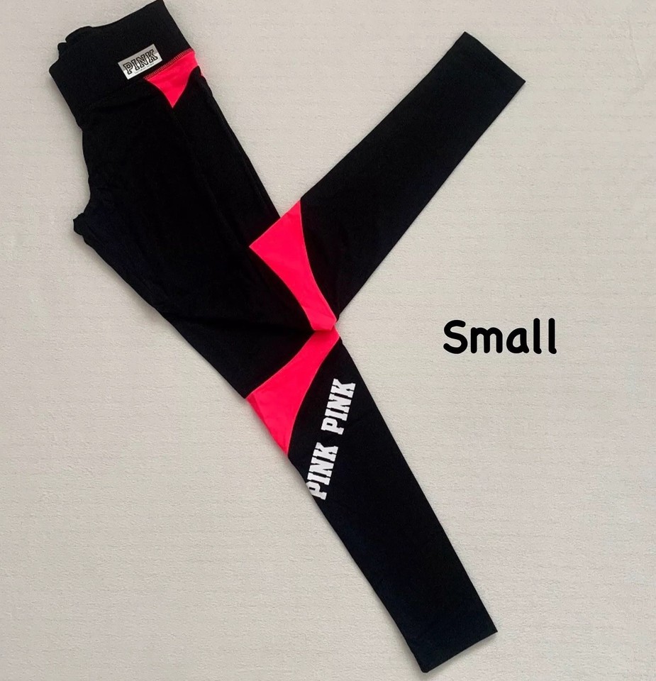 Victoria's Secret PINK Ultimate Colorblock Workout Legging, Small | eBay