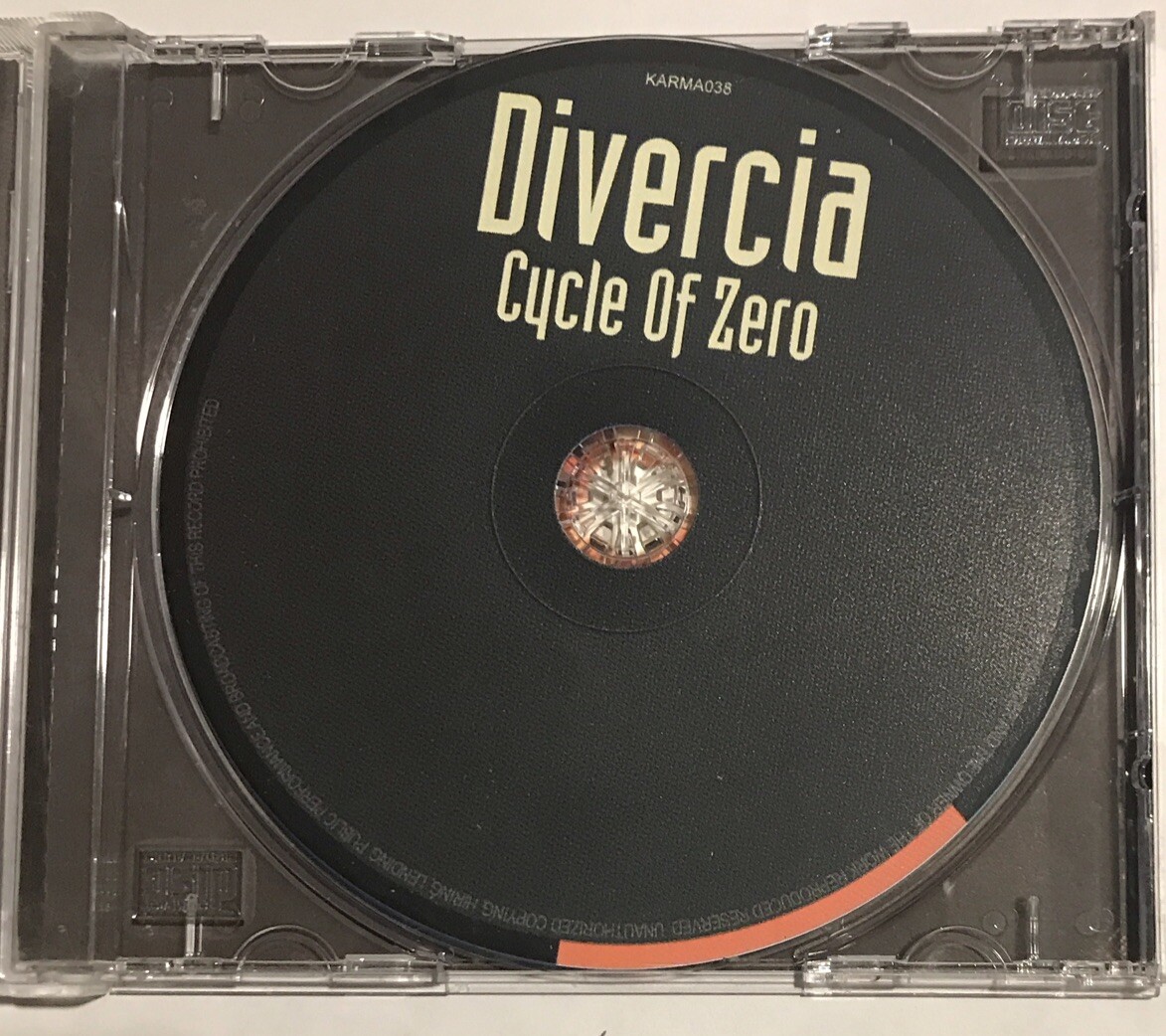 Divercia - Cycle of Zero CD 2004 Karmageddon Media – KARMA038