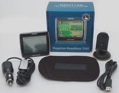 Magellan RoadMate 1340 T Car Portable GPS Navigator System US/Canada Map TRAFFIC