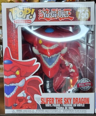 Funko Pop! Yu-Gi-Oh! Slifer #756 Special Edition Obelisk #757 Ra