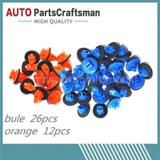 38Pcs Front Door Trim Body Moulding Repair Panel Clip Set For Toyota 4Runner US