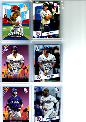 2024 Topps Big League Baseball Texas Rangers Team Set (13) Base Cards +++++