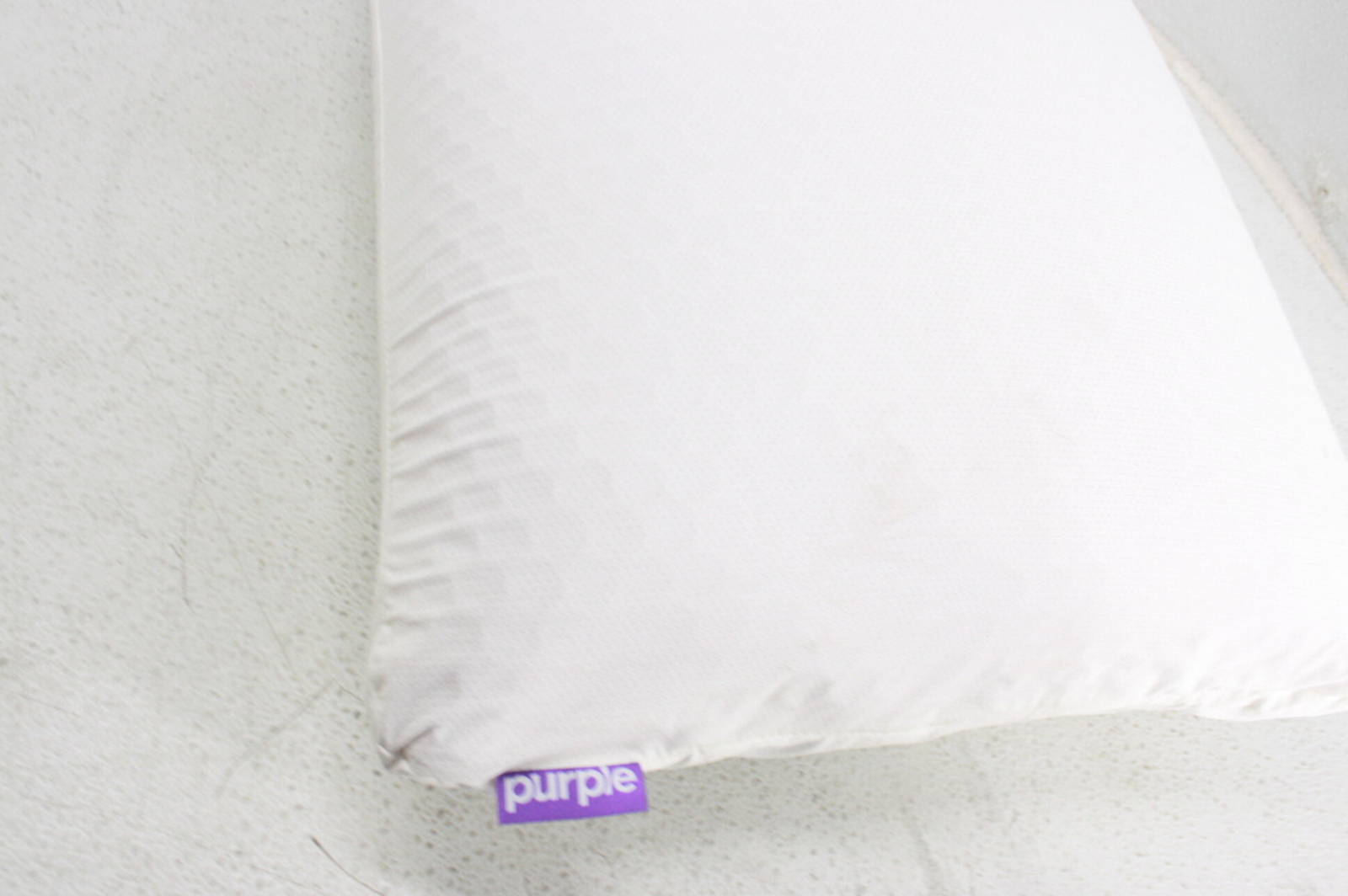 Purple Harmony Pillow Hex Grid No Pressure Support Stays