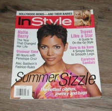InStyle magaz HALLE BERRY Josie Bissett ALEC BALDWIN Kelly Preston SHERILYN FENN