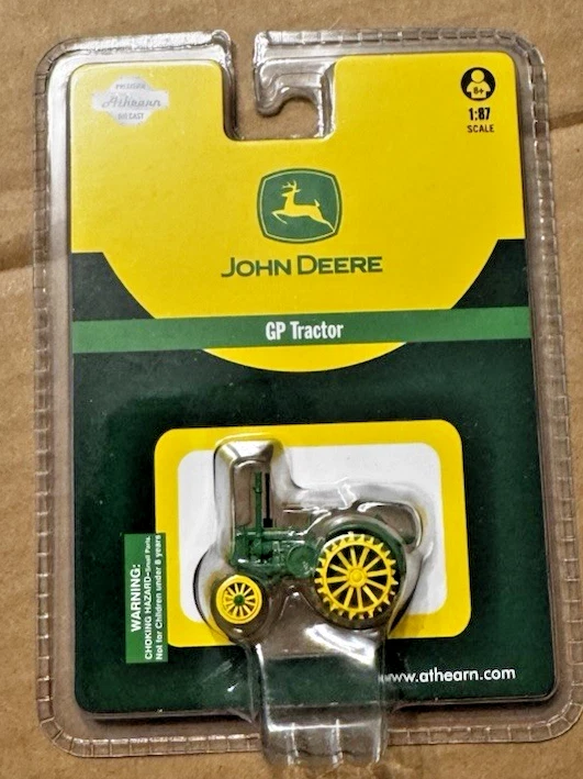 Athearn 1/87 John Deere HO Tractors Waterloo Boy - GP - Model D New in Package! - Image 2 of 4