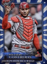 [DIGITAL] Topps Bunt - Willson Contreras - Independence Day 23 S1 - Blue Base