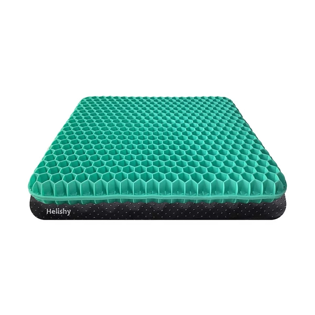 Cooler Gel Seat Cushion for Wheelchair - Breathable & Cool Office Chair Cushions Elastic Honeycomb Structure Pressure Relief Car Seat Cushion Gel