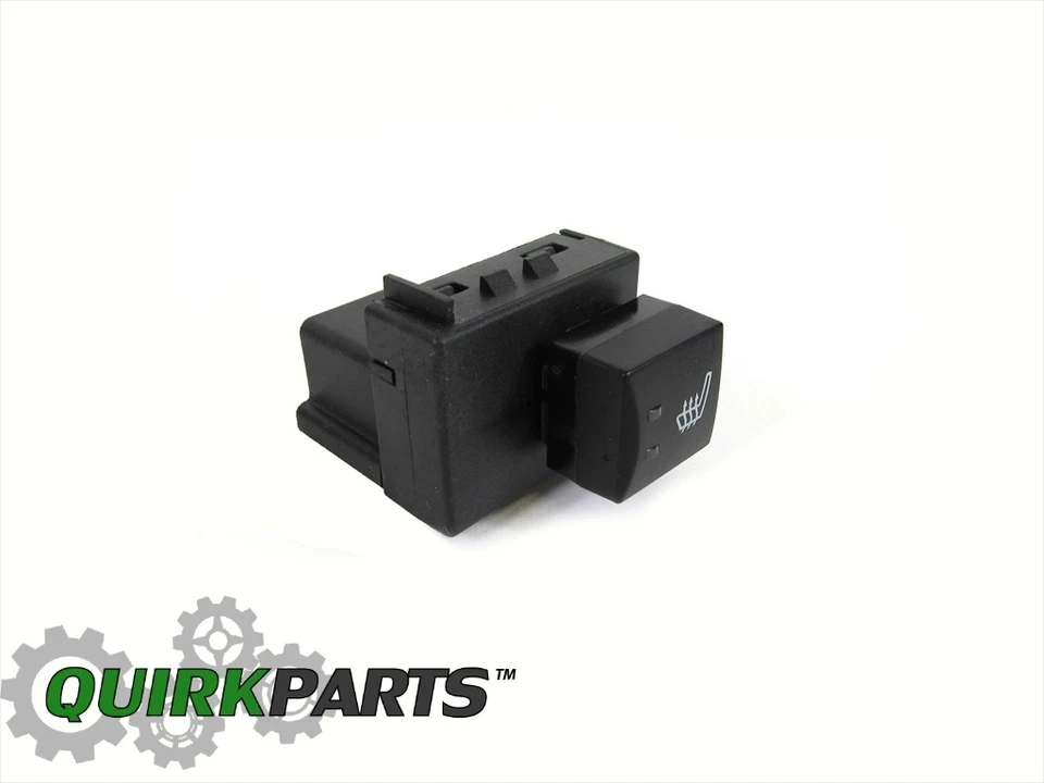 06-11 DODGE CHRYSLER RAM FRONT LEFT DRIVER SIDE HEATED SEAT SWITCH MOPAR GENUINE - Image 4 of 4