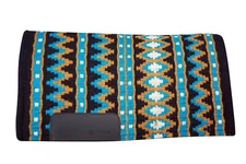 Saddle Blanket Western Horse Riding Handmade Craft32x42Inch Wool Protect Comfort