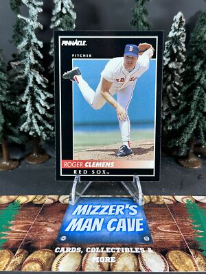1992 Score Pinnacle Baseball Roger Clemens Red Sox Base Card 95