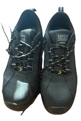 safety jogger safety tennis shoes/ Black/ Size 8