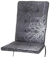 Auflage für Royal Garden MWH Hochlehner Excelsior 0519 grau-silber gemustert KET