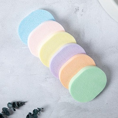 Thick and Soft Fine Sponge for Makeup Setting and Face Cleansing