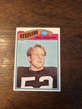 1977 Topps - Mike Webster #99 (RC) Pittsburgh Steelers NFL Football Card