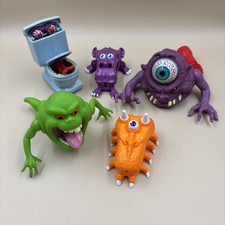 Kenner Real Ghostbusters Bug-Eye Ghost Slimer Fearsome Flus   Mixed Lot of 5