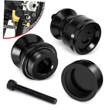 Swingarm Spools, Sliders Stand CNC Universal M6 Black Fit for YZF R7 R1 R3 6MM