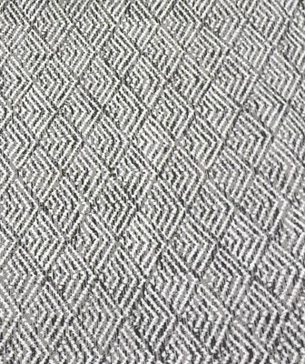Richloom Diamond Vector Fabric 4 Yds V Stripes Taupe Brown Gray Mediumweight