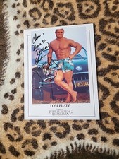 Tom Platz Premium COLOR  Poster Fitness Motiv...