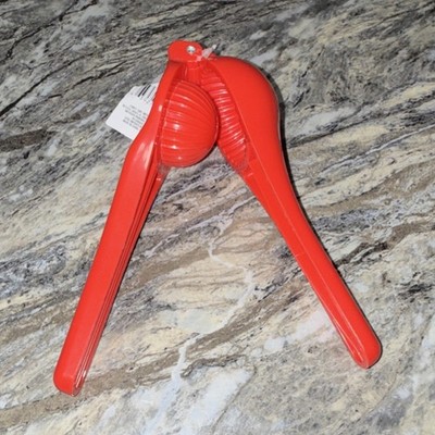 Cooking Concepts Red Manual Juicer Plastic Easy Clean Modern Style