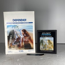 Defender Atari 2600, 1981 Cartridge Manual CX2609